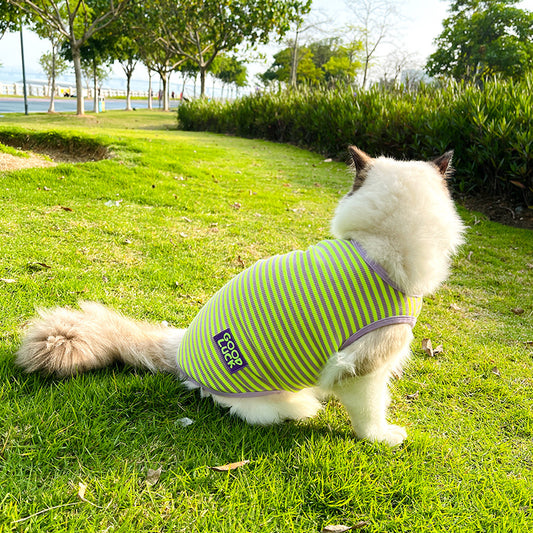 Cool and Stylie Breathable Stripes Vest Pet Clothes