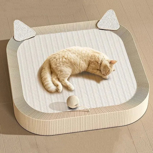 New Square Cat Scratching Board 100% Sisal Kitten Bed