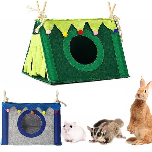 Small Felt Tent Rabbit or Hamster Nest